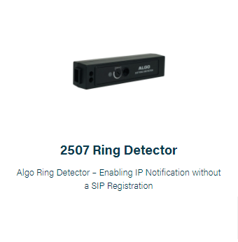 Algo 2506 VVX Ring Detector 